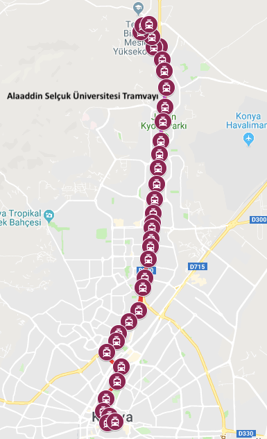 Alaaddin Selçuk Üniversitesi Tramvay Hatti