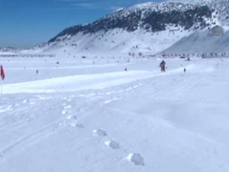 Davraz Motosnow Yarışları Antrenman Turları Yapıldı - RayHaber