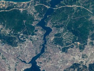 İstanbulun Uzaydan Çekilen Görüntüleri - RayHaber