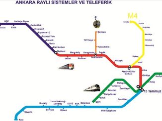 Ankara Metro Haritası ve Ankaray Raylı Sistemi - RayHaber
