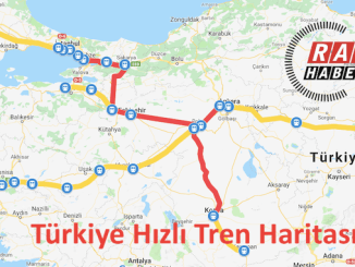 hizli tren haritasi - RayHaber