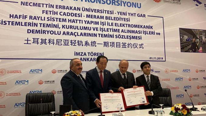 Konya Metrosu İçin İmzalar Atıldı! - RayHaber