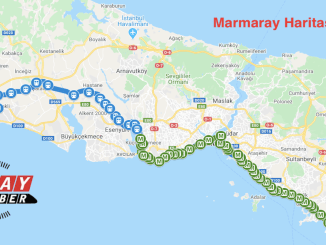 Gebze Halkalı Marmaray Durakları ve Sefer Saatleri - RayHaber