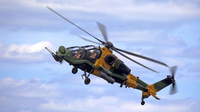 TUSAŞ’tan T-129 ATAK Helikopteri İle 19 Mayıs Kutlaması - RayHaber