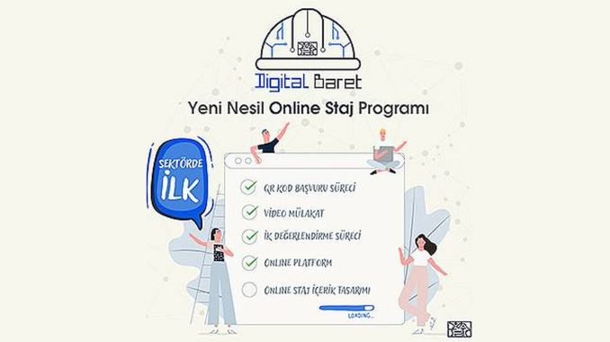 Yapı Merkezi'nin Digital Baret Online Staj Programı Başlıyor - RayHaber