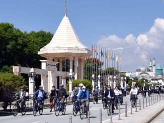 Konya'da Bisikletliler İçin Semazen Şeklinde Üst Geçit Yapılacak - RayHaber