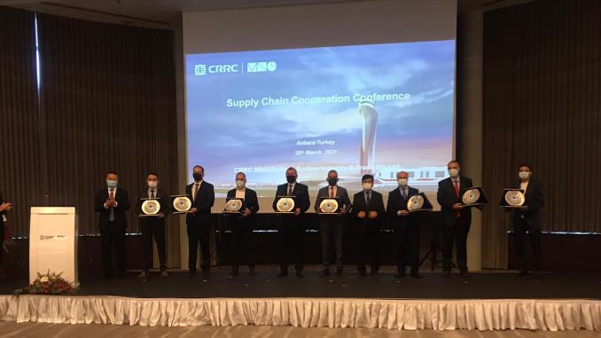 CRRC MNG Tedarik Zinciri İşbirliği Konferansı Yapıldı - RayHaber