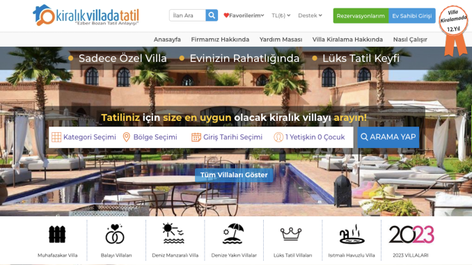 Kiralık Villa - RayHaber