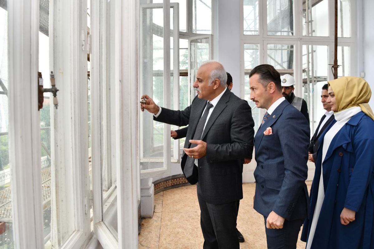 Zorluoglu Ataturk Koskunun Restorasyon Sureciyle Yakindan Ilgileniyor Zorluoglu Ataturk Koskunun Restorasyon Sureciyle Yakindan Ilgileniyor