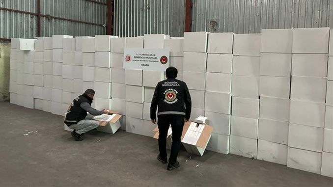 Adana'da Kaçak Makaron Operasyonu - RayHaber