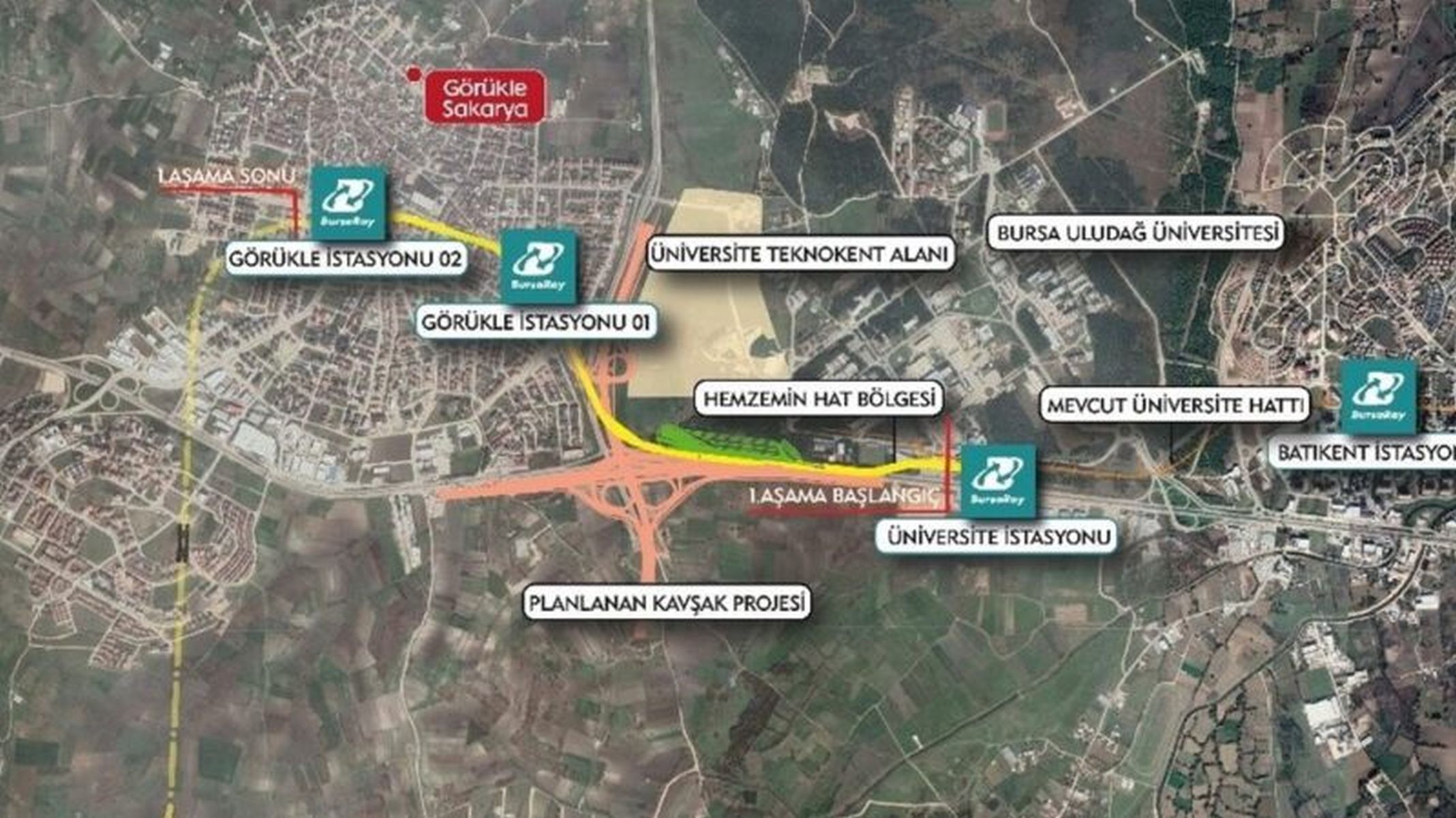 Bursaray’ın Üniversite Görükle Metro Hattı Projesi Ne Oldu?