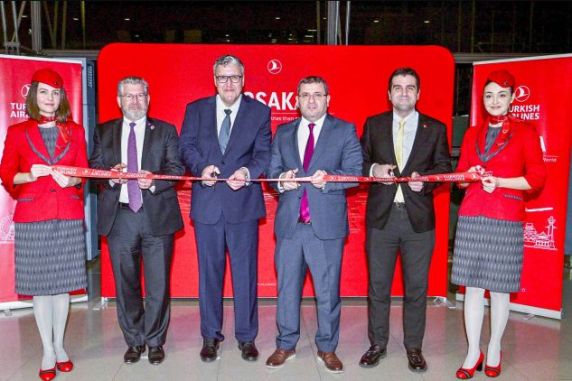Türk Hava Yolları, Osaka Uçuşlarına Başladı - RayHaber