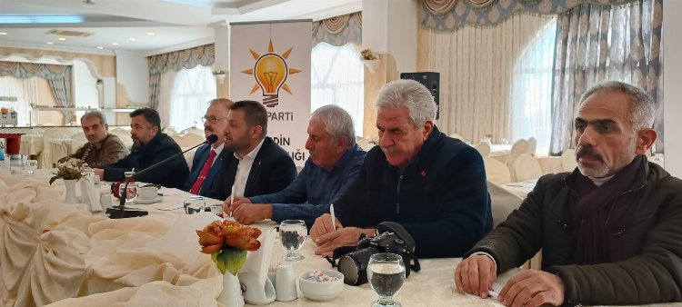 Ak Parti Mardin İl Başkanı Gazetecilerle Buluştu - RayHaber