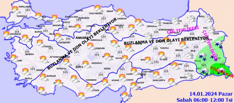 Dondurucu Soğuklara Dikkat! - RayHaber