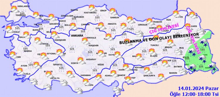 Dondurucu Soğuklara Dikkat! - RayHaber