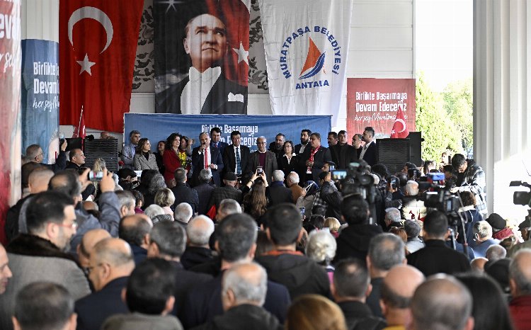 Antalya Muratpaşa'dan 'Birleşelim' Mesajı - RayHaber