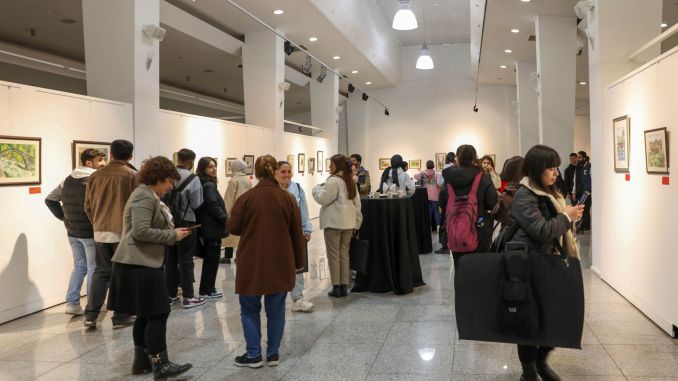 Suluboya Ressamları Sergisi Diyarbakır’da Açıldı - RayHaber