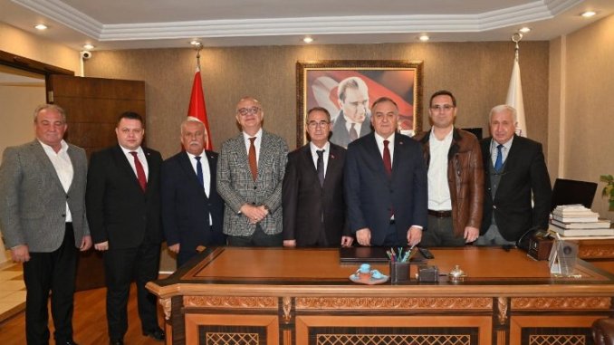 Başkan Ergün Mesob'ta - RayHaber