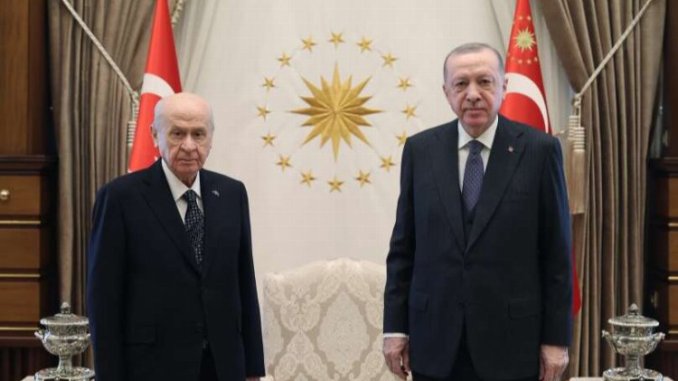 Erdoğan Bahçeli ile Buluştu - RayHaber
