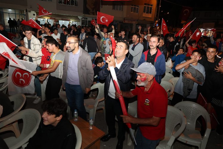 Bünyan'da Ulusal Maç Coşkusu - RayHaber