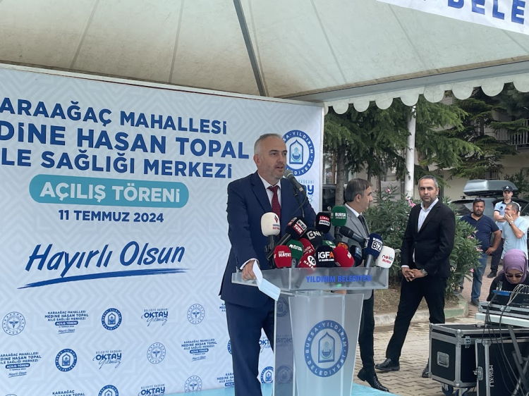 Bursa'da Karaağaç Medine Topal Aile Sıhhati Merkezi Açıldı - RayHaber