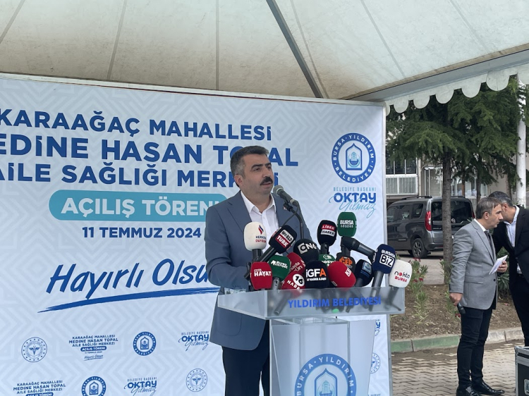 Bursa'da Karaağaç Medine Topal Aile Sıhhati Merkezi Açıldı - RayHaber