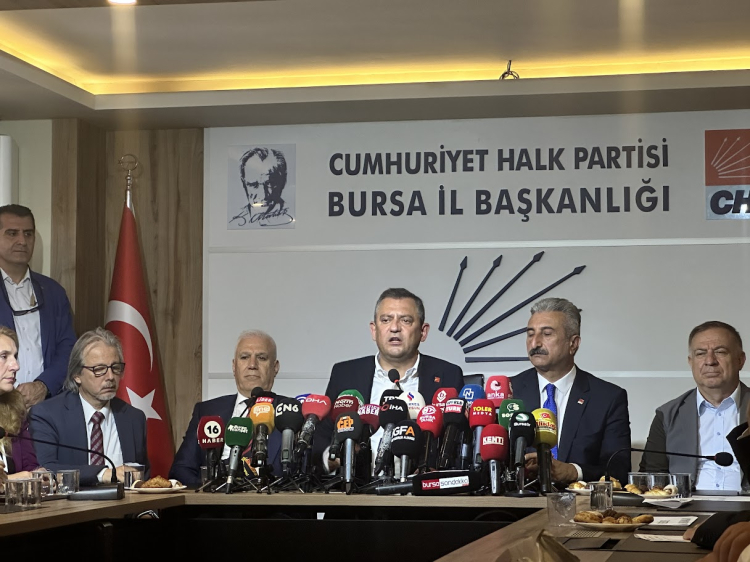 CHP Genel Başkanı Özgür Özel Bursa'da - RayHaber
