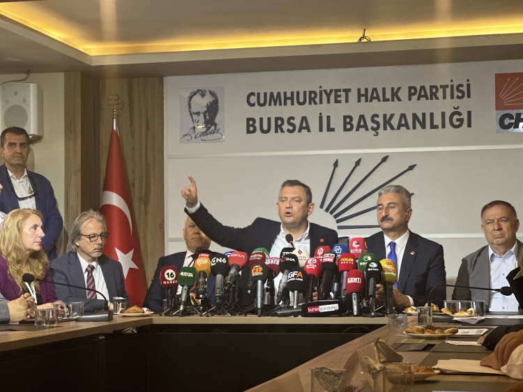 CHP Genel Başkanı Özgür Özel Bursa'da - RayHaber