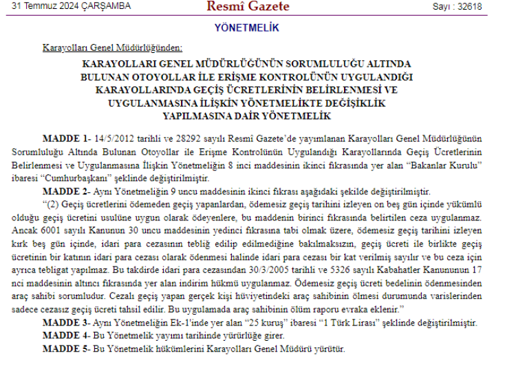 Otoyollardan Kaçak Geçenlere Ayar! - RayHaber