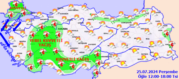 Türkiye'nin Batısı Serinleyecek - RayHaber