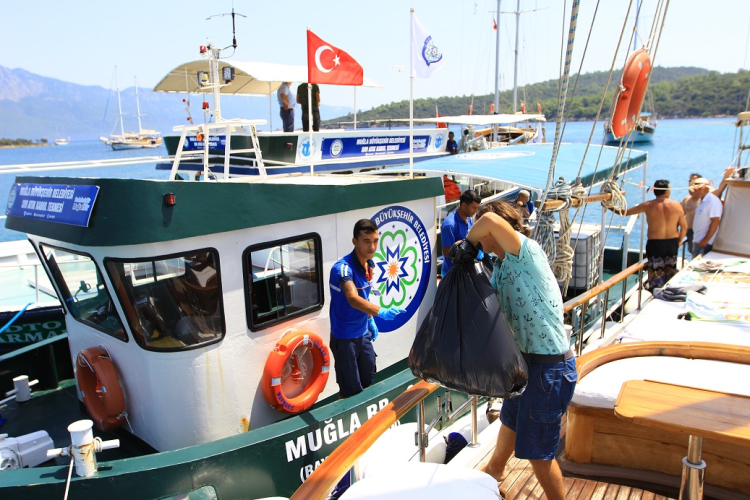 Muğla'da Deniz Temizliği İçin Önemli Faaliyetler - RayHaber