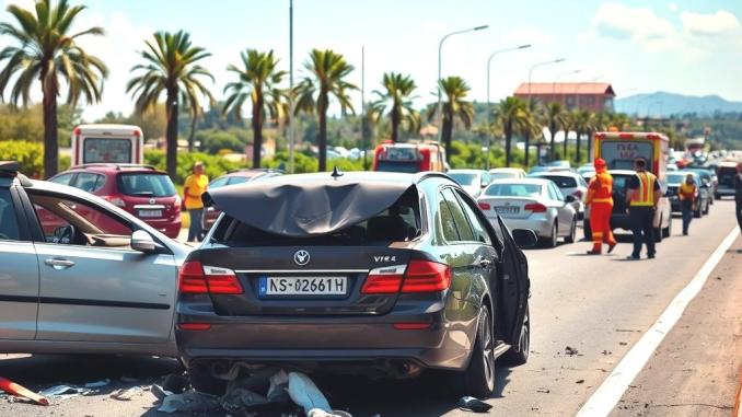 Antalya'da Zincirleme Kaza! 1 Kişi Yaralandı - RayHaber