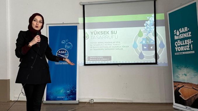 ASKİ’den 3.300 Öğrenciye Su Tasarrufu Eğitimi - RayHaber