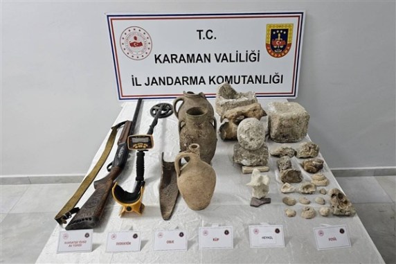 Karaman'da Tarihi Eser Kaçakçılığına Operasyon - RayHaber