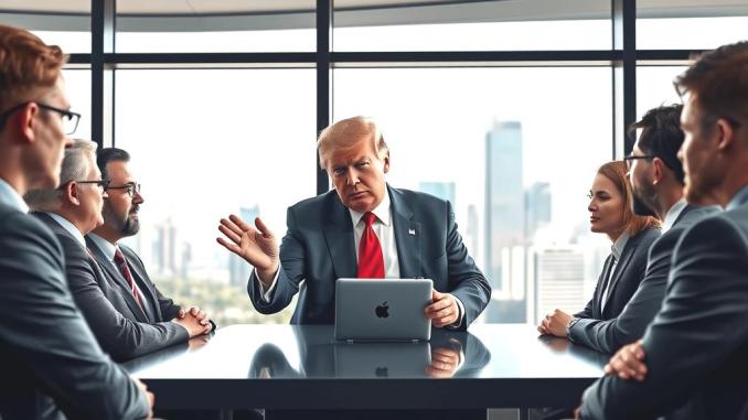Trump'tan Apple'a Dev Destek! - RayHaber