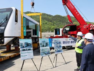 Busan'da Sürücüsüz Metro Treni Testleri Başladı - RayHaber