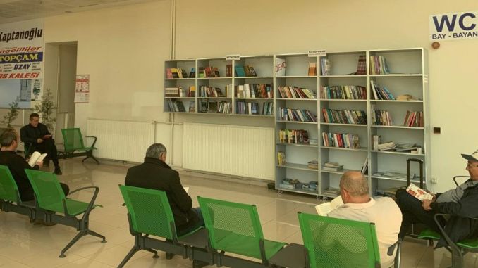 Ordu'da Otogarlara Mini Kütüphane - RayHaber