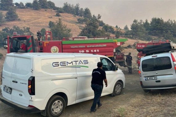 Gemlik Köylerinde Yangın Alarmı - RayHaber