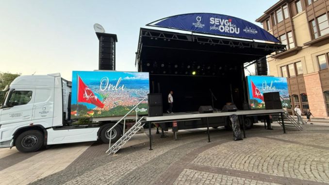 Ordu’nun ’Sevgi Tırı’ Yollarda - RayHaber