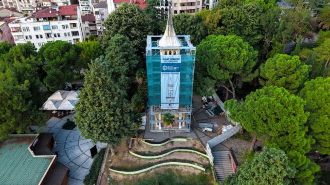 İzmit Saat Kulesi’nde Titiz Çalışma - RayHaber