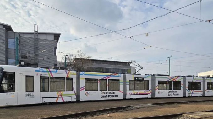 Potsdam'da TramLink Seferleri Başladı - RayHaber