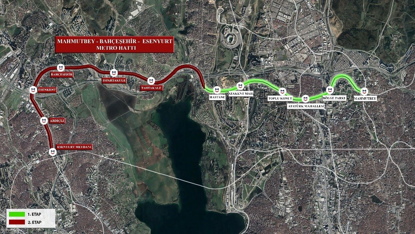 Esenyurt Metrosu’nda Çalışmalar Aralıksız Devam Ediyor - RayHaber