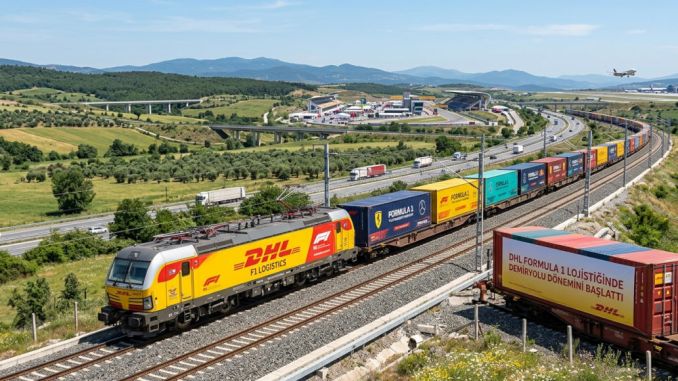 DHL, Formula 1 Lojistiğinde Demiryolu Dönemini Başlattı - RayHaber