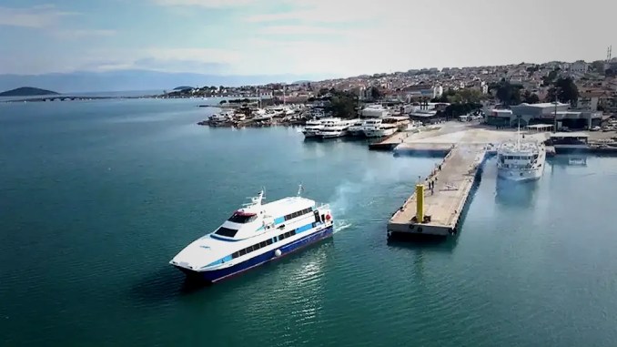 Akçay-Midilli Seferleri Resmen Başladı - RayHaber