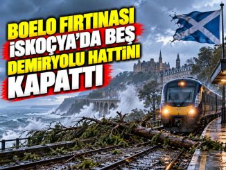 Boelo Fırtınası İskoçya’da Beş Demiryolu Hattını Kapattı - RayHaber