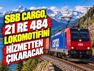 SBB Cargo, 21 Re 484 Lokomotifini Hizmetten Çıkaracak - RayHaber